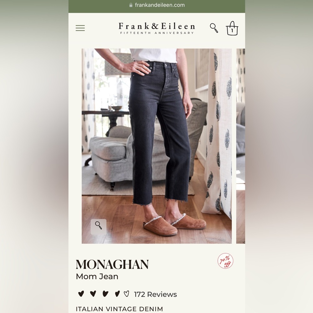 Frank & Eileen Monaghan jeans